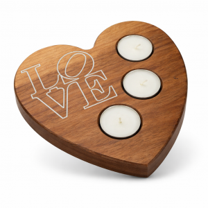 Kleines Geschenk " Herzle mit Schriftzug "