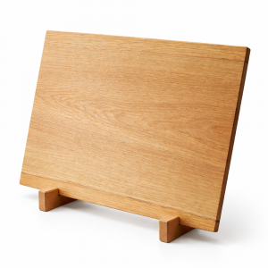 Eichenholzbrett mit Schweizer Kante – Natur in ihrer schönsten Form